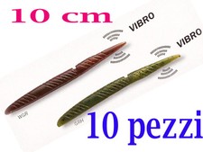 vermone gomma pesca black bass esca siliconica  vermoni artificiali spinning ami