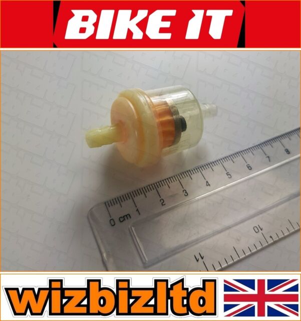 Clear View 6mm In-line Fuel Filter with Magnet FFTCL x1