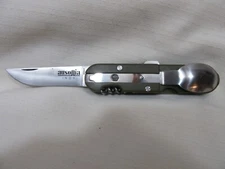 Ausonia Multifunction  Bivouac Knife-Fork-Spoon & more W/Sheath