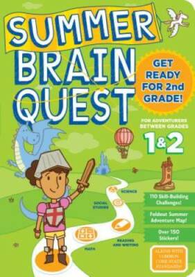 Summer Brain Quest: Between Grades 1 & 2 - Paperback - GOOD