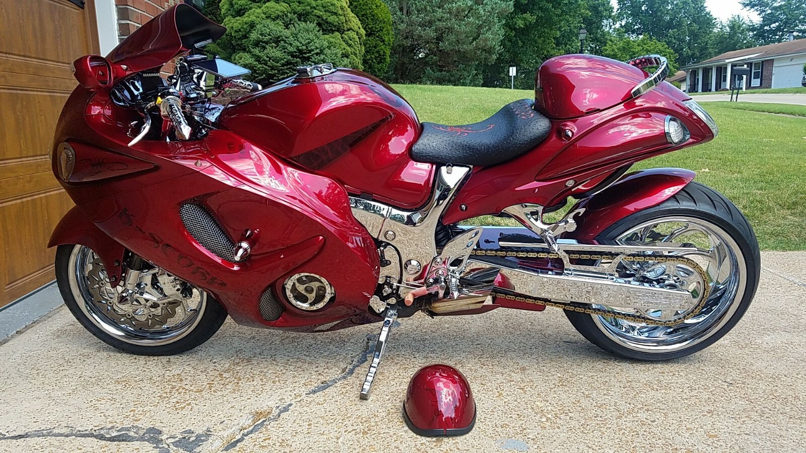 2009 Suzuki Hayabusa  Custom 2009 Suzuki Hayabusa Candy Paint