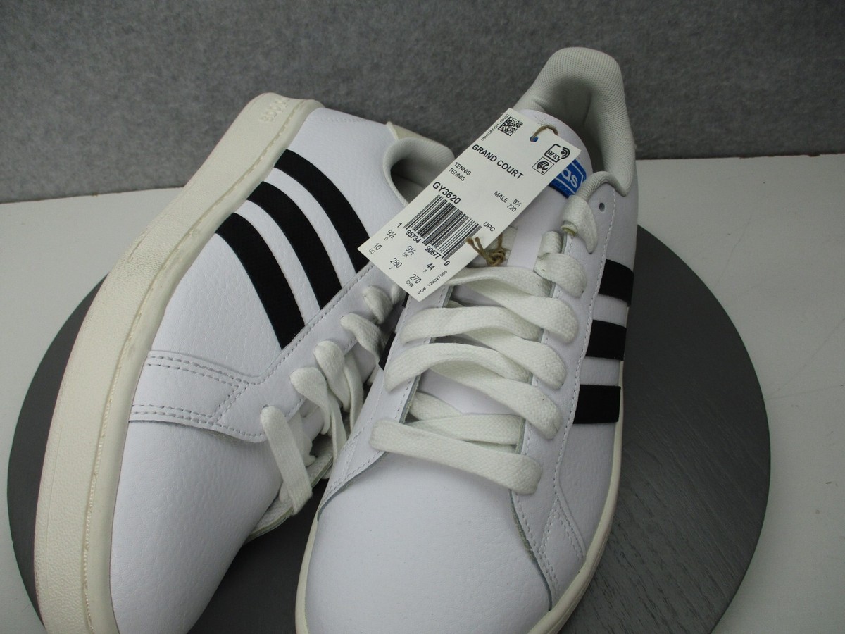 Adidas Grand Court Tennis Shoes / White Black Sneakers GY3620 Men\'s Sz 8 Your Neighborhood Shoe Store | Shop Sneakers, Shoes  main image 2