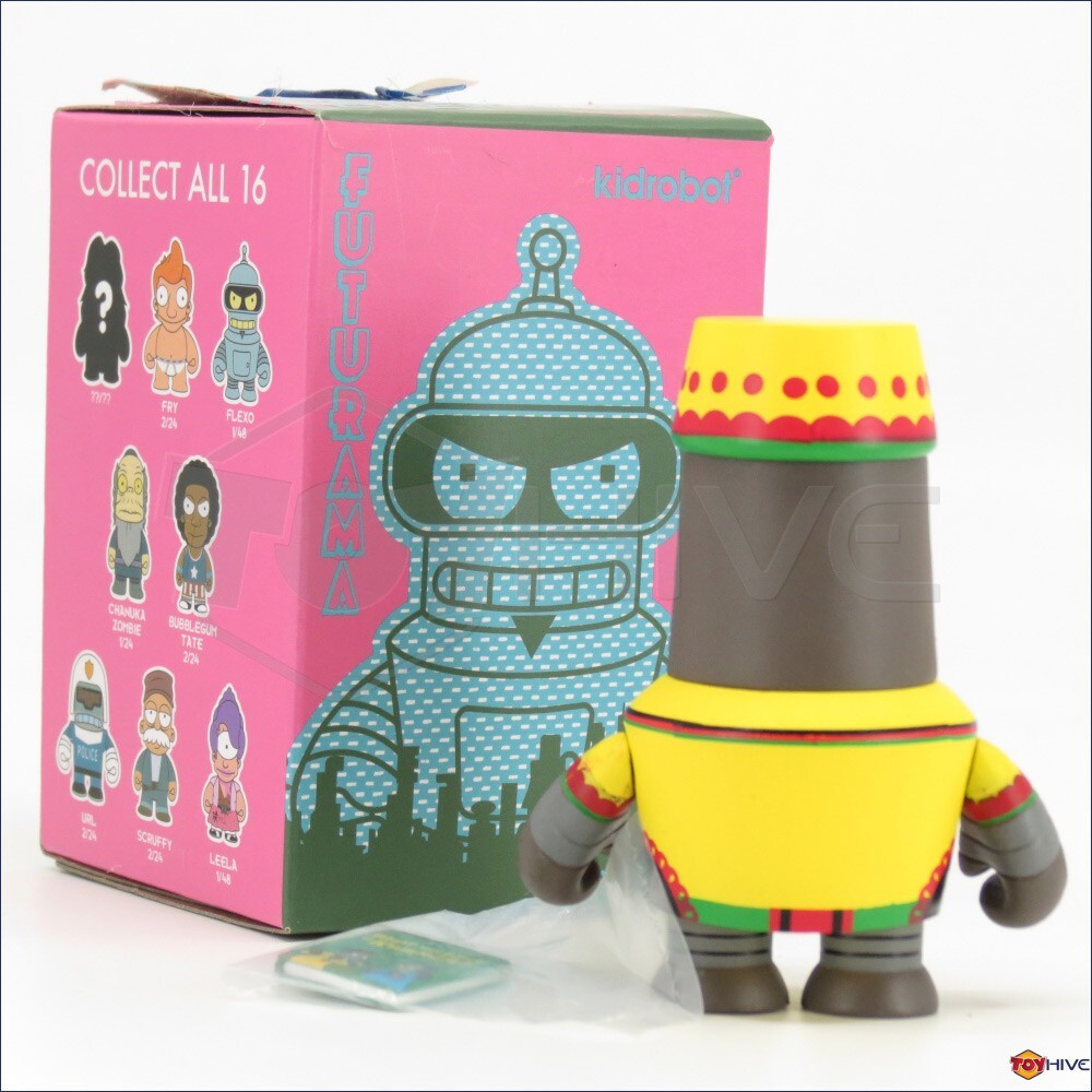 Kidrobot Futurama Kwanzaa-bot Kwanza Bot Good News Everyone 2019 3