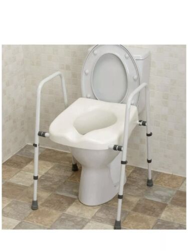 NRS Healthcare Mowbray Toilettensitz und Rahmen, breiten &amp; höhenverstellbar