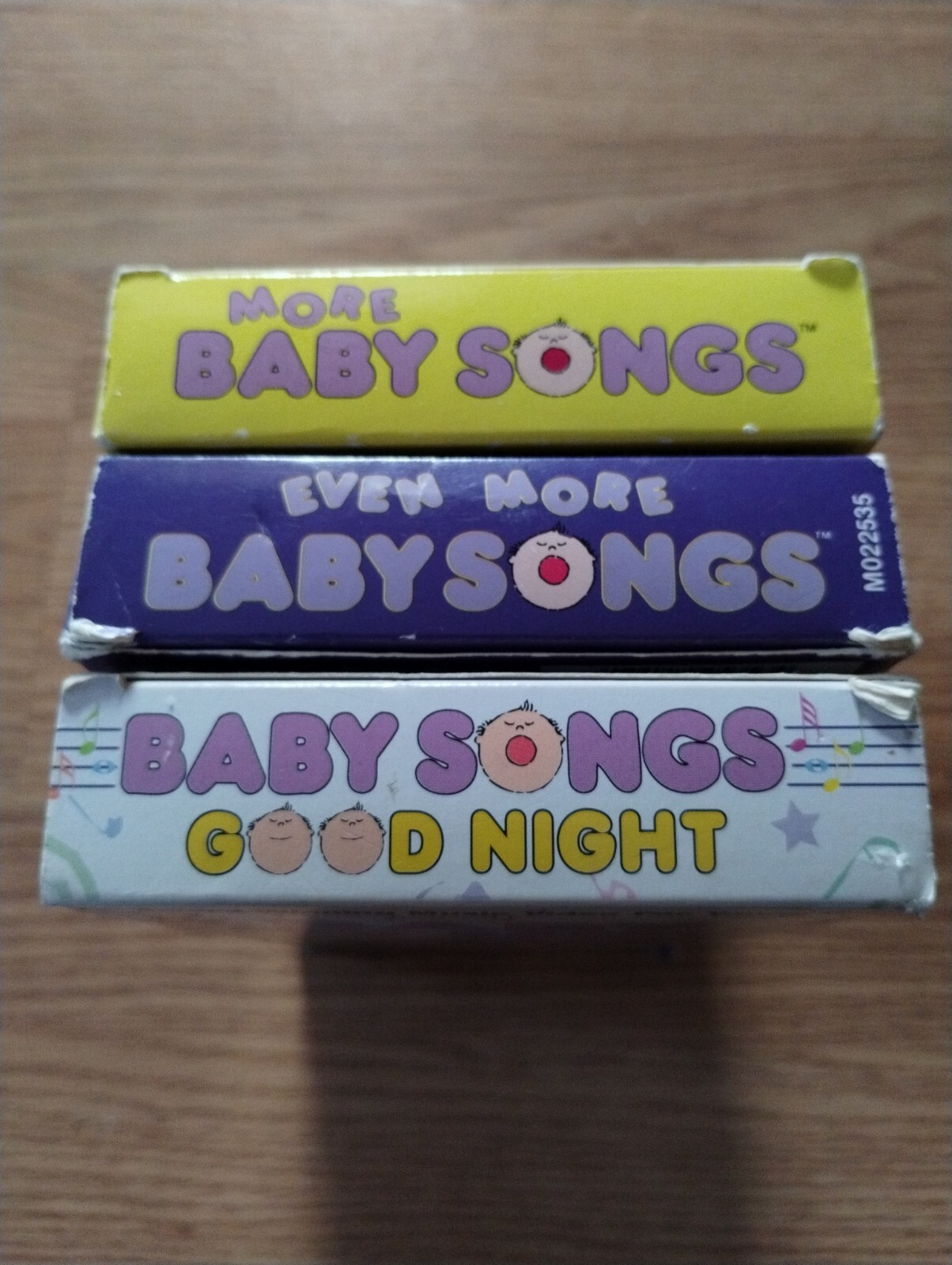 BABY SONGS VHS LOT Of 3 Award Winning Music Videos For Young Kids