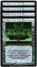 Rats Warning X4 Vampire The Eternal Struggle Vtes Vtes Vampire Ccg