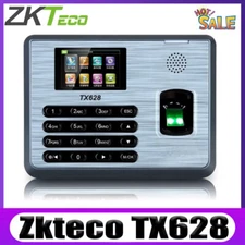 ZKteco TX628 TCP/IP Fingerprint 125K Card Time Attendance Fingerprint Time Clock