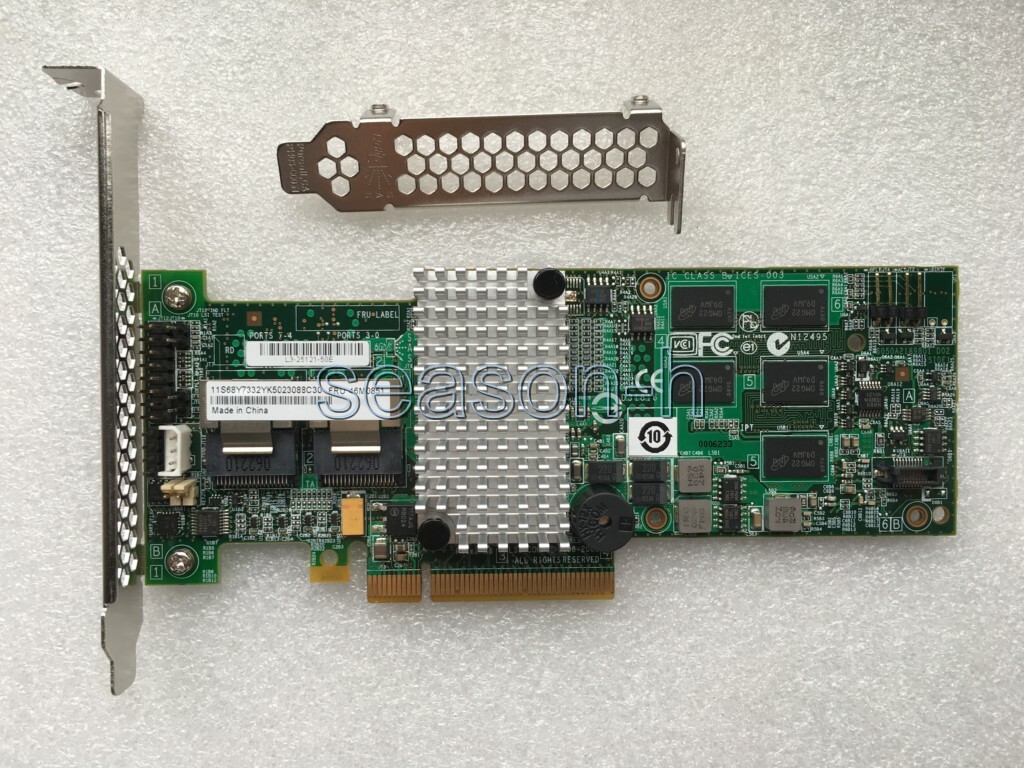 IBM M5015/LSI 2108 Controller RAID 5 512 MB 6G PCIe = LSI 9260-8I