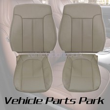 For 2011-2016 Ford F250 Super Duty Driver Passenger Bottom Top Seat Cover Tan Us For 2011-2016 Ford F250 Super Duty Driver Passenger Bottom Top Seat Cover Tan Us
