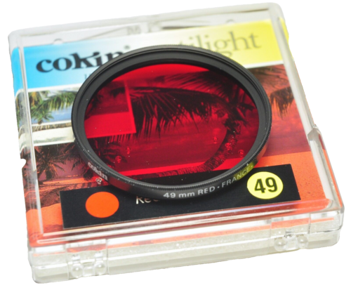 ★ COKIN OPTILIGHT RED ø 49mm CREATIVE FILTER★★DIGITAL COMPATIBLE★ - Picture 1 of 2