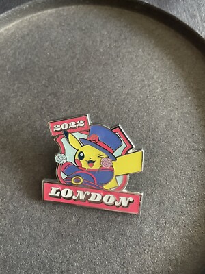 ロンドン ピカチュウ コンペティター ピン Pikachu Pin - London 2022 Pokémon Championships | eBay