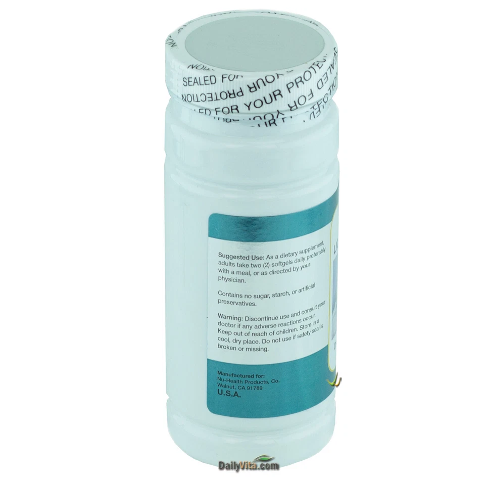 6 x Calcio Líquido + Vitamina D 160 Cápsulas Blandas Soporte Óseo Foto 3 de 3