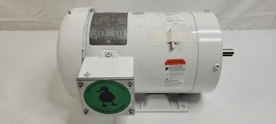 Leeson 2 HP Washguard Motor 3 PH, RPM 3490, TEFC, 119482.00, C6T34WK33A (READ)