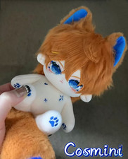 Anime Genshin Impact Childe Tartaglia 20cm Plush Doll Dress up Toy Plushie