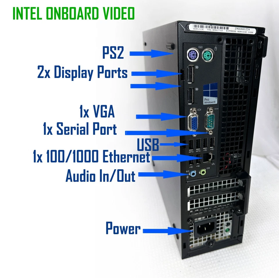 Dell OptiPlex 9020 WINDOWS XP PRO: i7-4770, MAX RAM, SSD- RETRO Gaming PC - Image 2 of 4