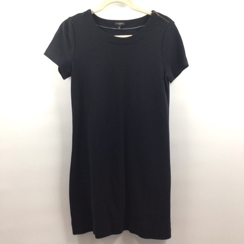 Talbots Womens Sz M Petite Black 100 