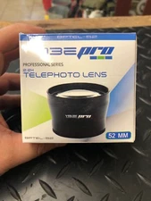 I3ePro 52mm 2.2X TELEPHOTO Lens Attachment for All 52mm Lenses