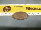 1933 World's Fair Italian pavilion on a 1919 Lincoln  Cent elongated cent — photo 1