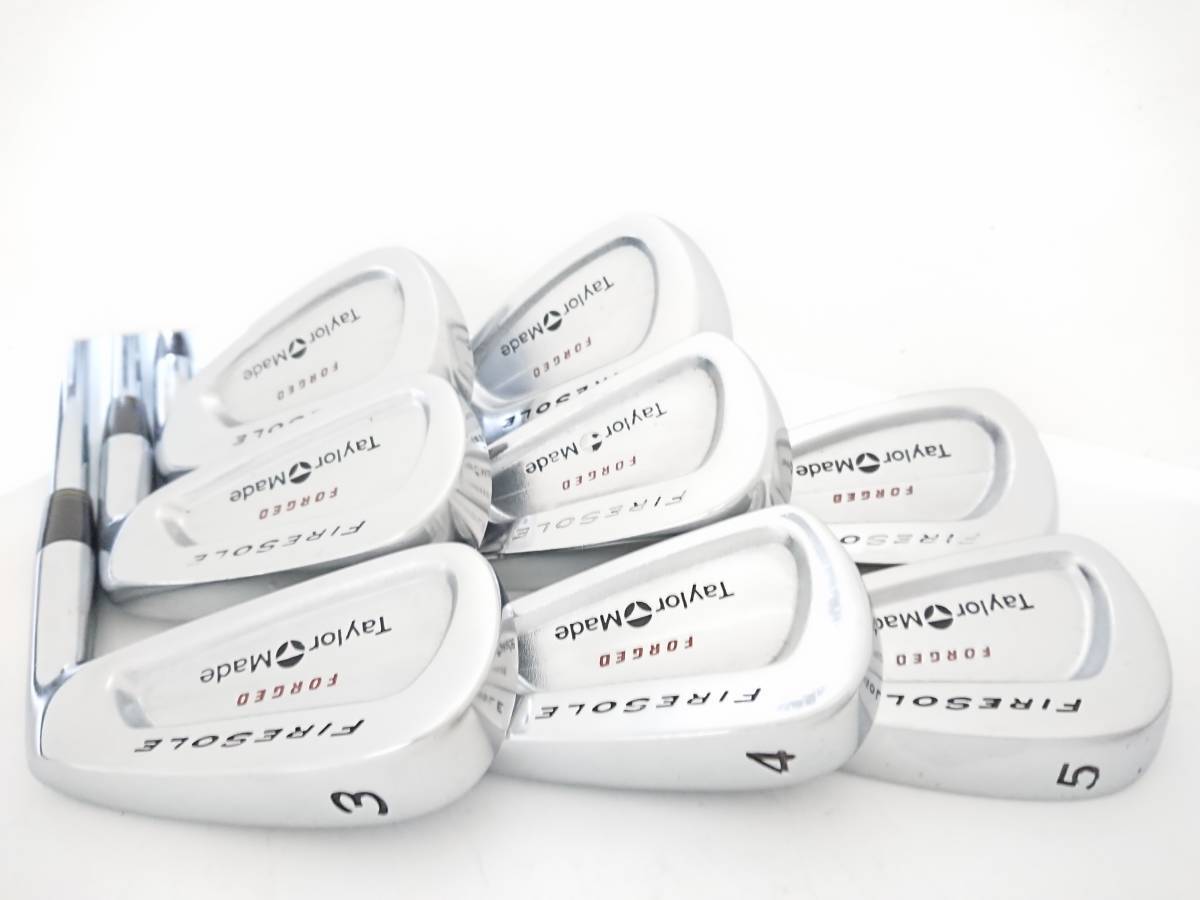 TaylorMade FIRESOLE FORGEDアイアン8本セット TaylorMade Fire Sole アイアンセット 8本セットテーラーメイド