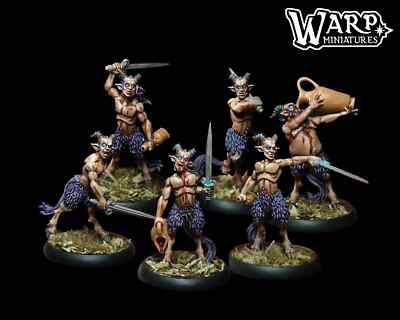 Dämonen der Ausschweifung (6 Modelle) | Age of Fantasy Dämonen | Warp Miniatures