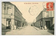 27.EZY.RUE GRANDE.CAFE GOUPIL.BILLARD.SALLE DE BAL.MAGASIN E CHARTIER