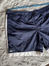  98 Lacoste Men  s Swim Suit Shorts Board Color block XL France Sailing Club