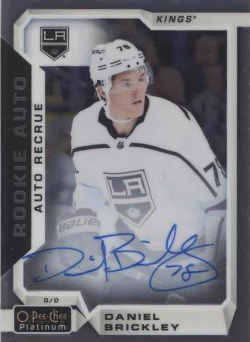 2018-19 O-Pee-Chee Platinum - Daniel Brickley #R-DB - 1 of 1
