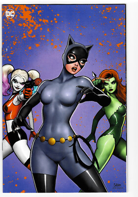 Gotham City Sirens #1 Nathan Szerdy Batman Adventures Virgin Variant NM-
