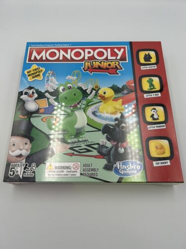 Monopoly Junior 2017 Brand New & Sealed Hasbro Gaming Brand New Monopoly Junior - Picture 1 of 4