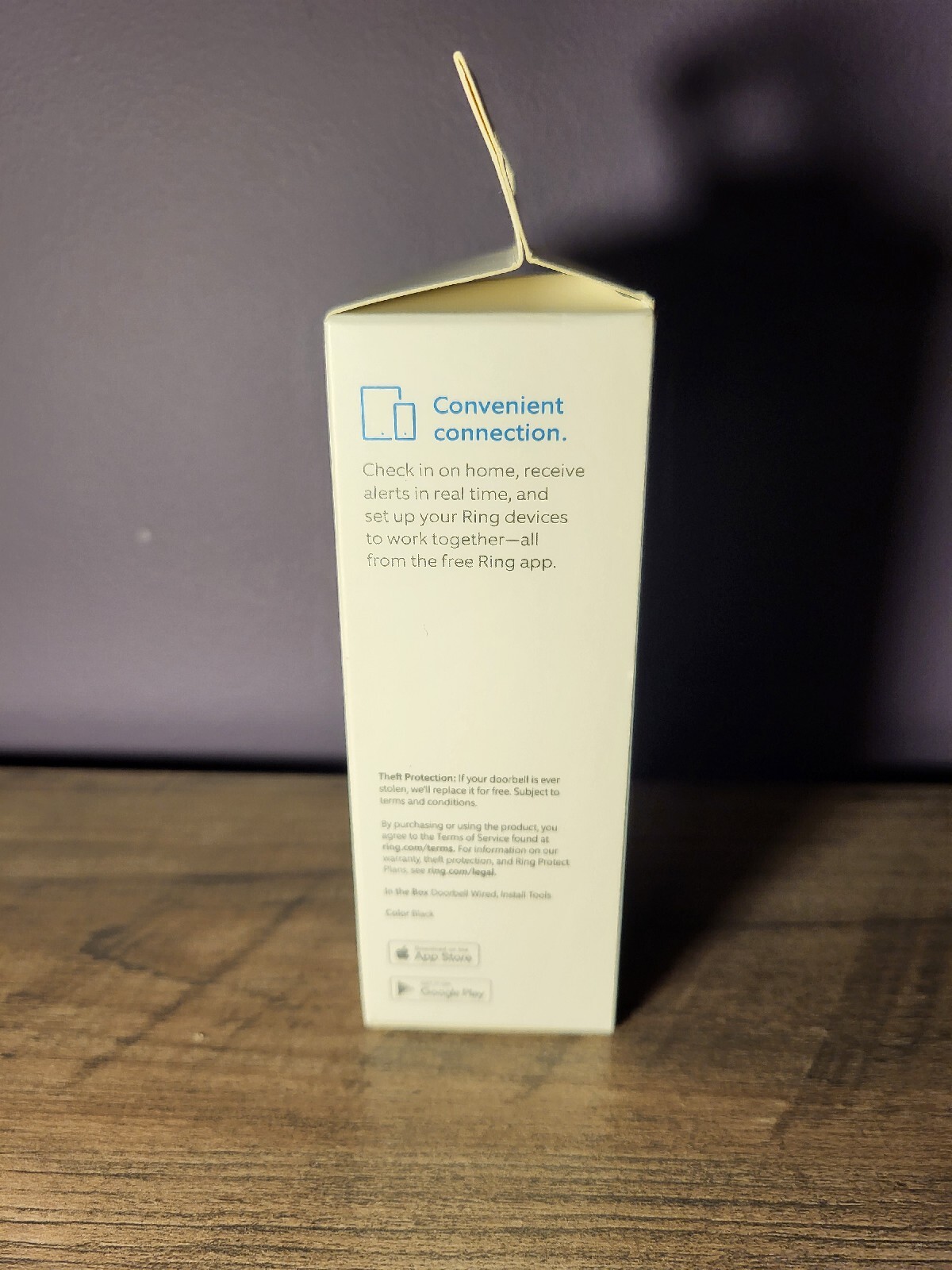 NEW RING DOORBELL WIRED VIDEO NIGHT VISION 2.4GHZ WIFI 1080P HD WIDE