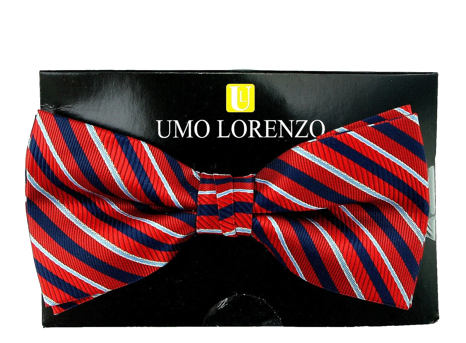 Lazos rayados Umo Lorenzo Poliéster para hombres