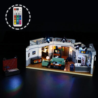 LED Licht Set (Fernbedienung) Für LEGOs Seinfeld Ideas 21328 (Beleuchtungs kit)