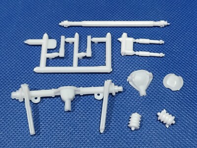   Rear End & Suspension 1966 Pontiac GTO 1:25 Scl 1000s Model Car Parts 4 Sale