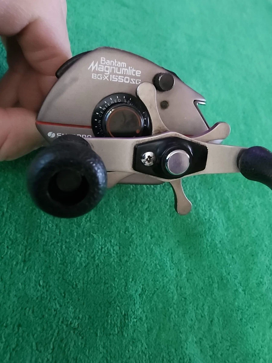 Shimano Bantam Magnumlite Model BG-X1550sg RH baitcasting fishing