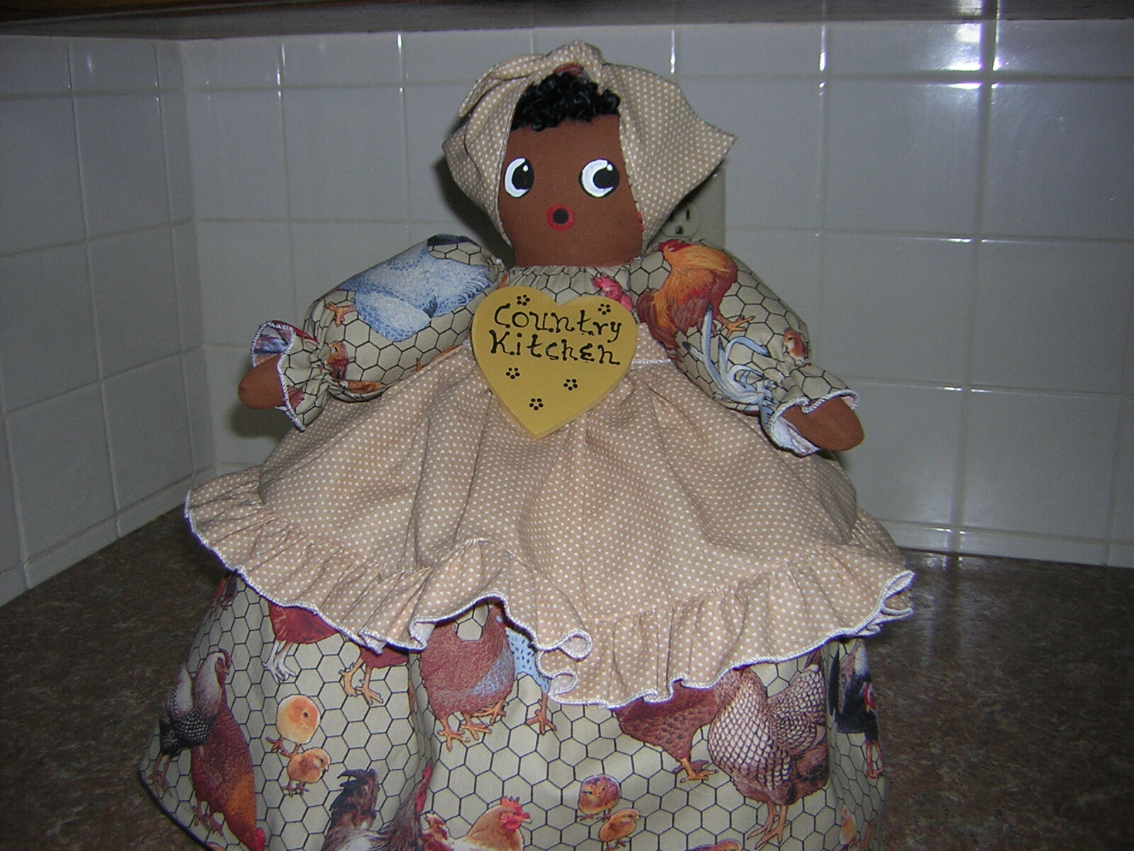 TOASTER COVER DOLLFor a 2 slice toasterHANDMADE For YOUCHICKENS eBay