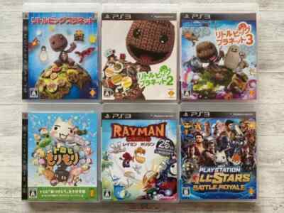SONY PS3 Little Big Planet, RAYMAN Origins etc.set of 6 from Japan