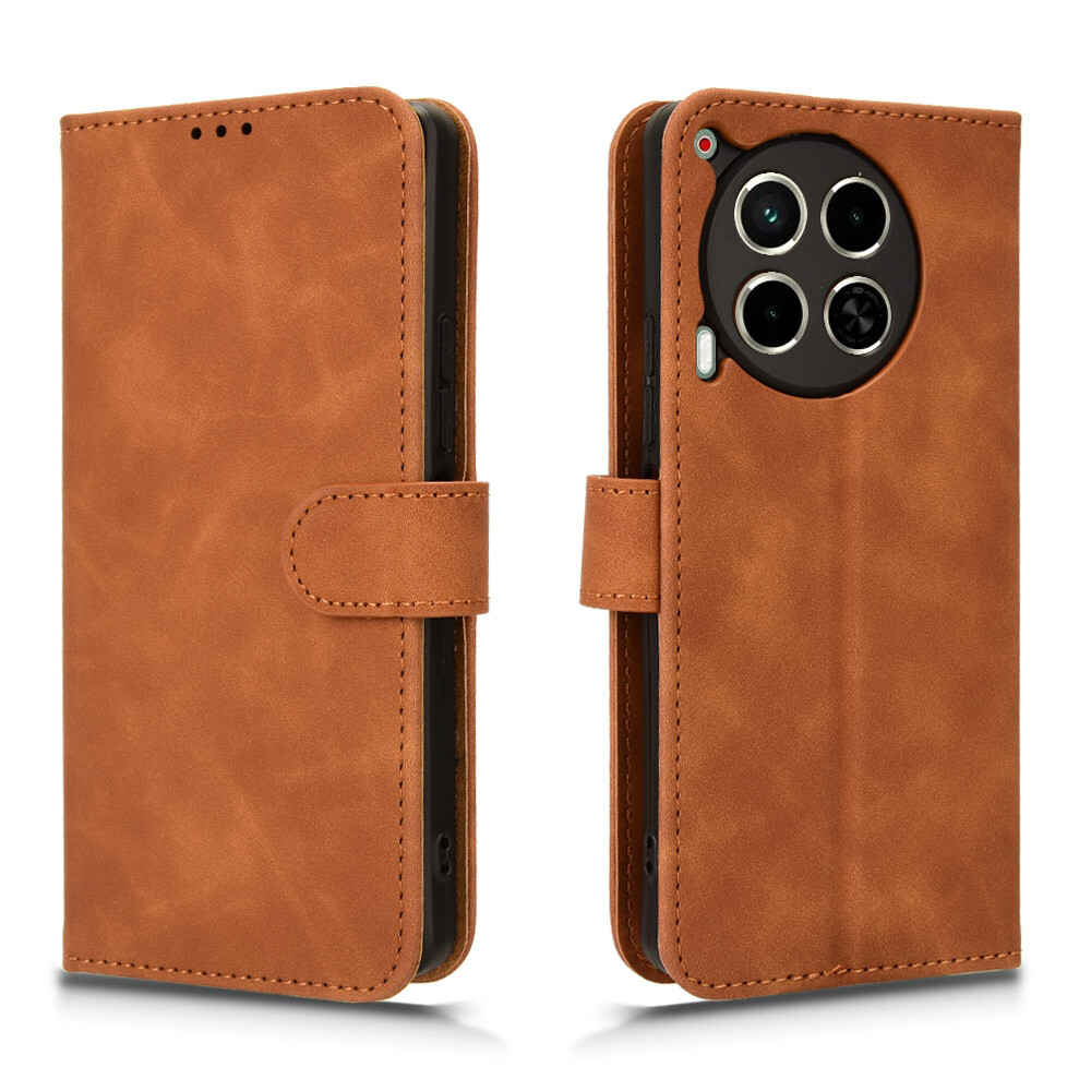 For Tecno Camon 30 4G, Luxury Flip PU Leather Wallet Card Soft Skin Case Cover