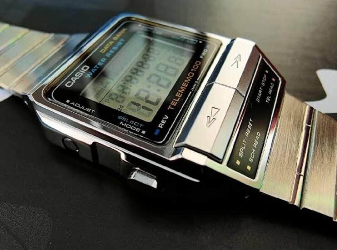 1985 Vintage Very Rare Casio Data Bank Telememo 100 , 696 1985 Vintage Very Rare Casio Data Bank Telememo 100 , 696