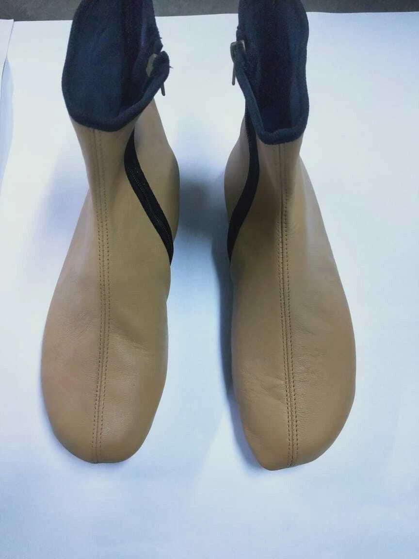 New Leather Socks Khuff Slipper Kuffain Winter House Home Shoes Free Ship