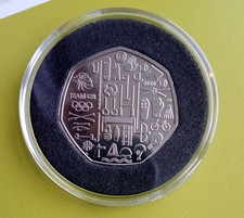 2020 Team GB Tokyo Olympic 50p Coin Brilliant Uncirculated From Royal Mint Set