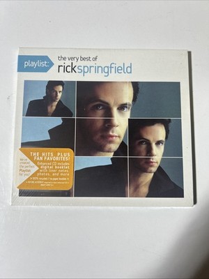 Playlist The Very Best of Rick Springfield CD 2008 Pop RCA Digipack New Sealed
