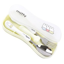 MIFFY Kids Spoon Fork Set Incl. Case / Stainless Steel / Tableware