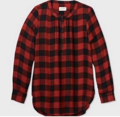 Women s Universal Thread Tunic Flannel L