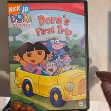 Dora the Explorer Dora's First Trip DVD Nick Jr. Kids Adventure
