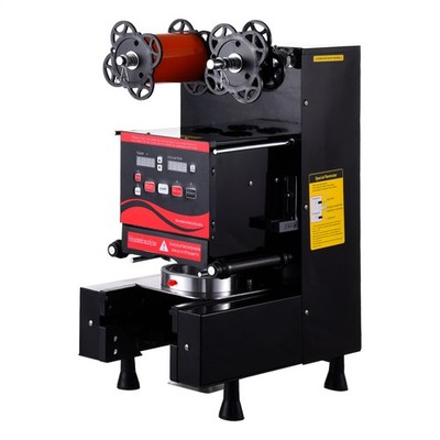Automatic Cup Sealer Sealing Machine 550-800 Cup/hr Boba Coffee Bubble Tea