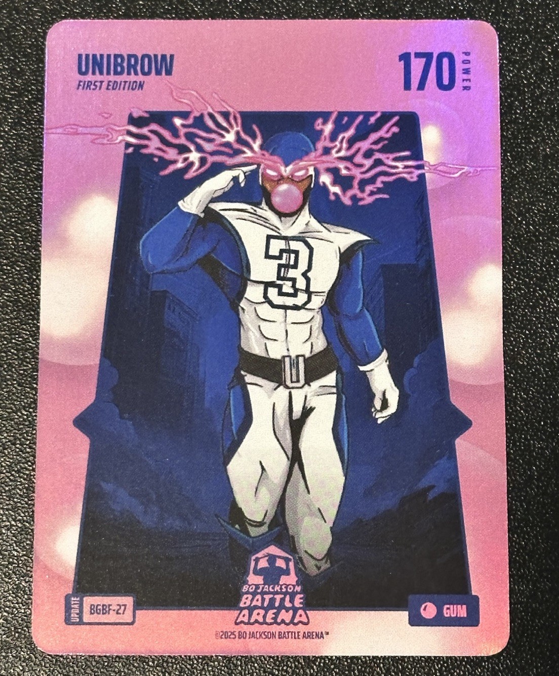 Bo Jackson Battle Arena Update BGBF-27 Unibrow Bubble Gum Anthony Davis