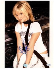 Ashlee Simpson Autograph 11x14 Photo Jessica Simpson Sister Pop Singer ACOA