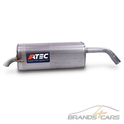 ATEC ENDSCHALLDÄMPFER FÜR FORD FIESTA 6 1.25 1.4 + LPG BJ AB 08