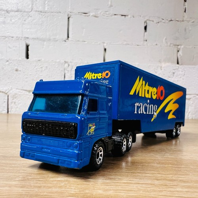 #ad Matchbox Convoy Mitre 10 Racing Team Blue DAF 3300 Space Cab Container AU $49.95