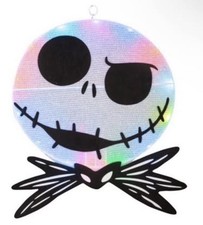 Disney Pesadilla Jack Skellington 22” Pulgadas Colgante Pared Puerta Decoración LED Color NUEVO